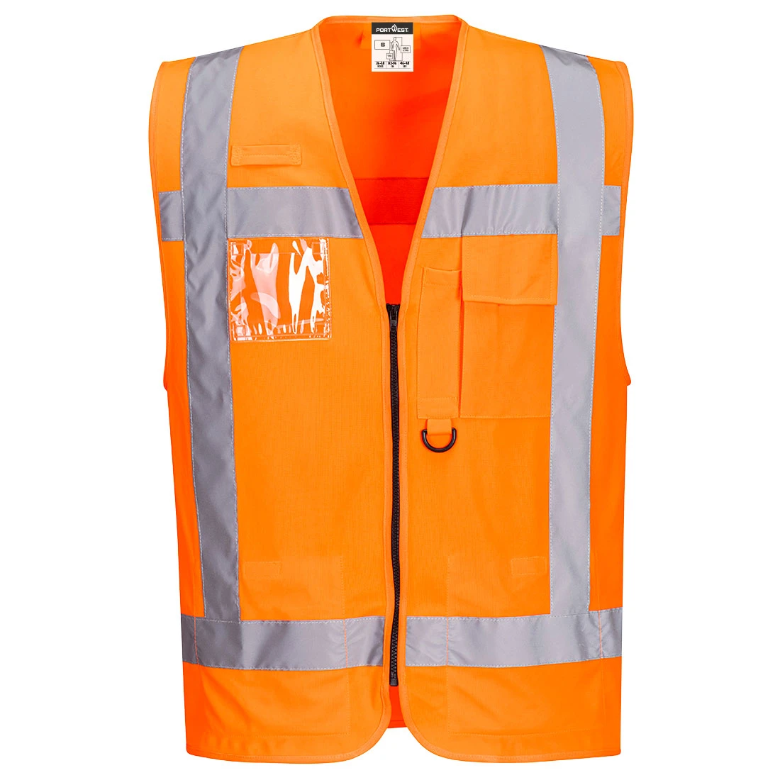 RWS Hi-Vis Executive Vest Orange RWS Hi-Vis Executive Vest Orange