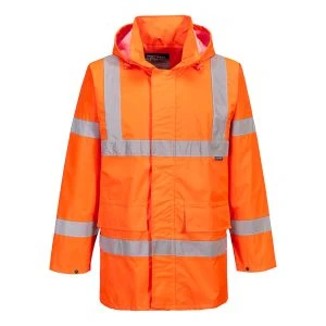Hi-Vis Rain Lite Traffic Jacket Orange