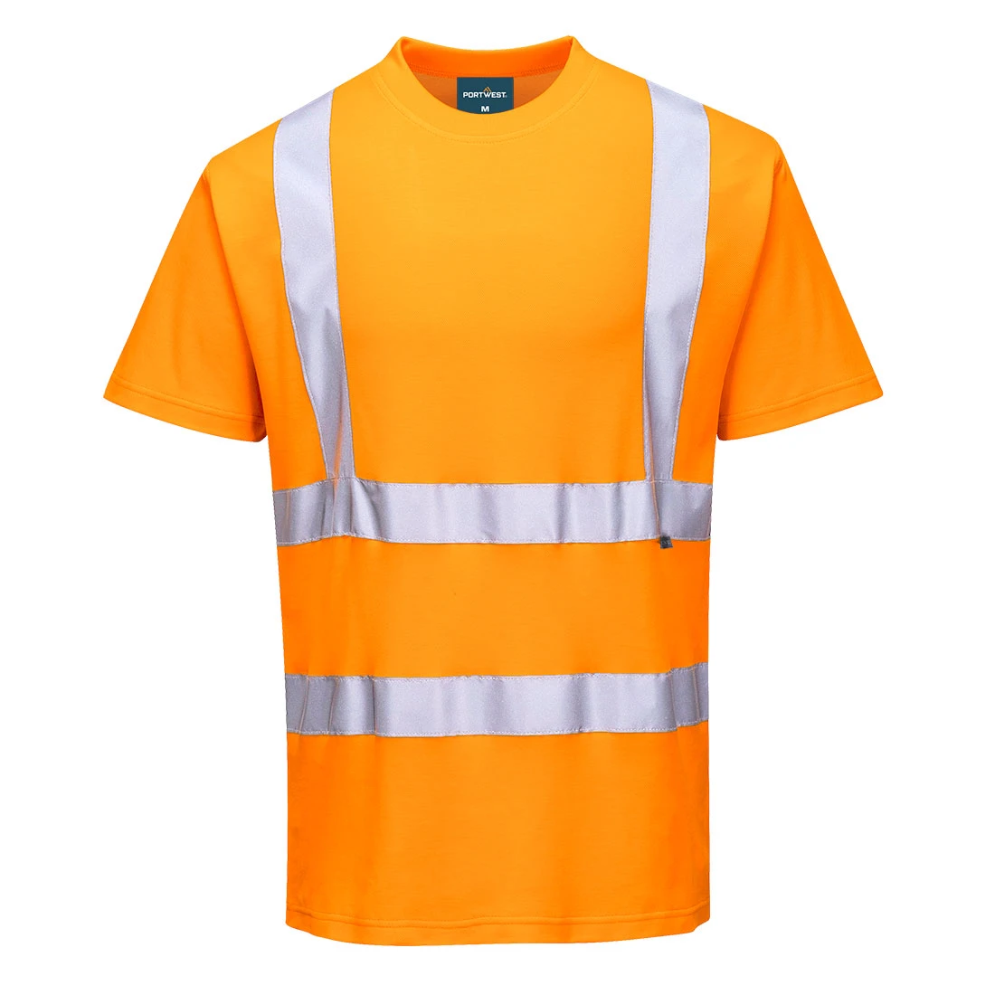 Hi-Vis Cotton Comfort T-Shirt S/S Orange
