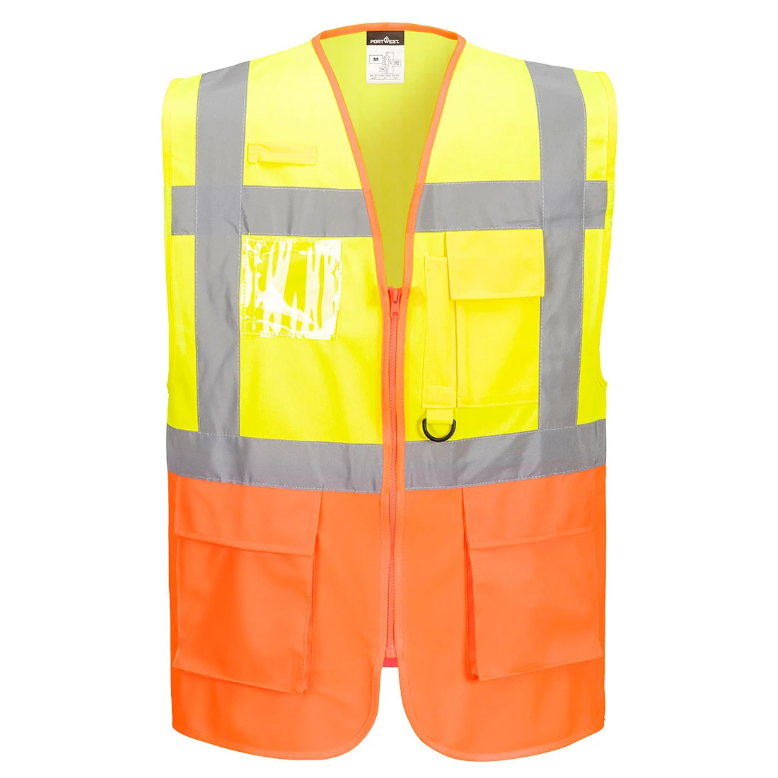 Prague Hi-Vis Executive Vest Yellow/Orange Prague Hi-Vis Executive Vest Yellow/Orange