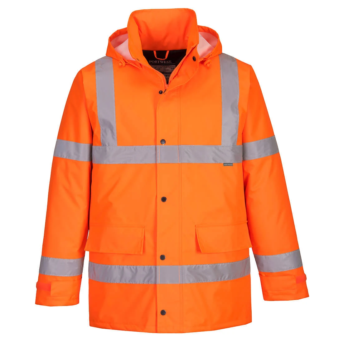 Hi-Vis Winter Traffic Jacket Orange