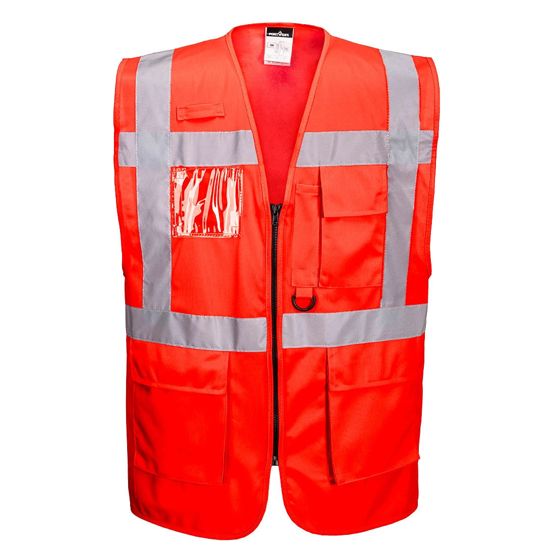 Berlin Hi-Vis Executive Vest Red