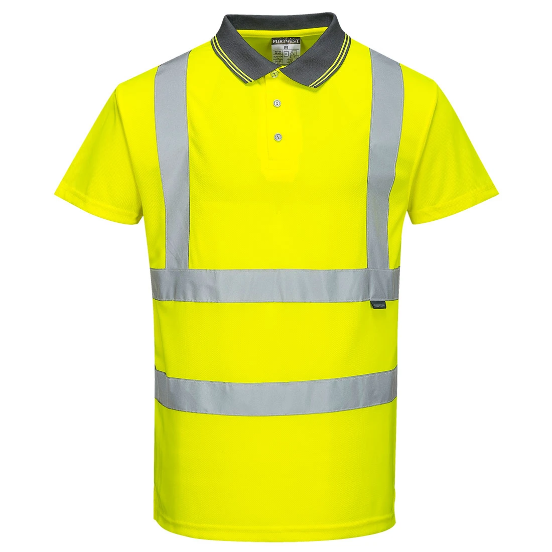 Hi-Vis Polo Shirt S/S Yellow