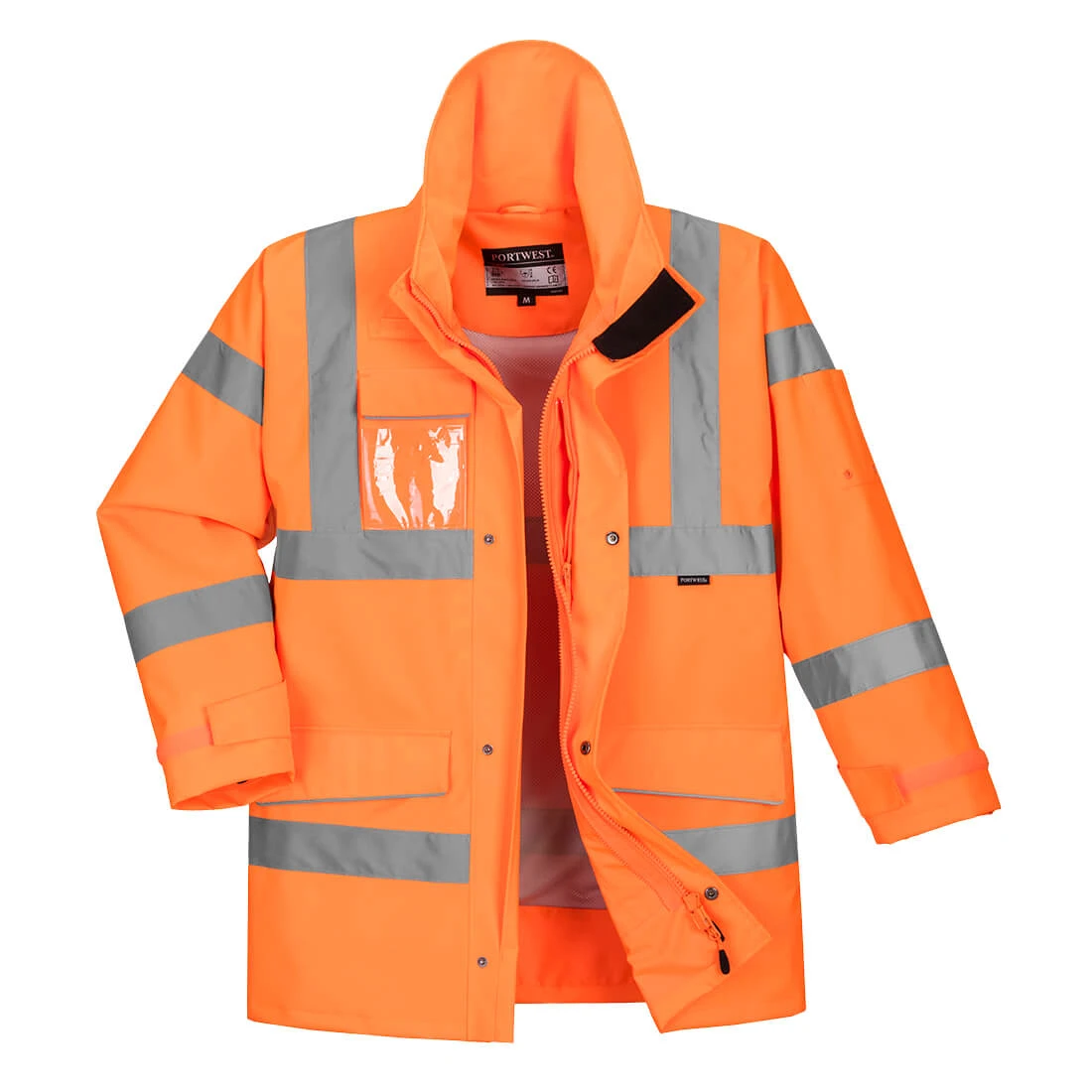 Hi-Vis Extreme Rain Jacket Orange Hi-Vis Extreme Rain Jacket Orange