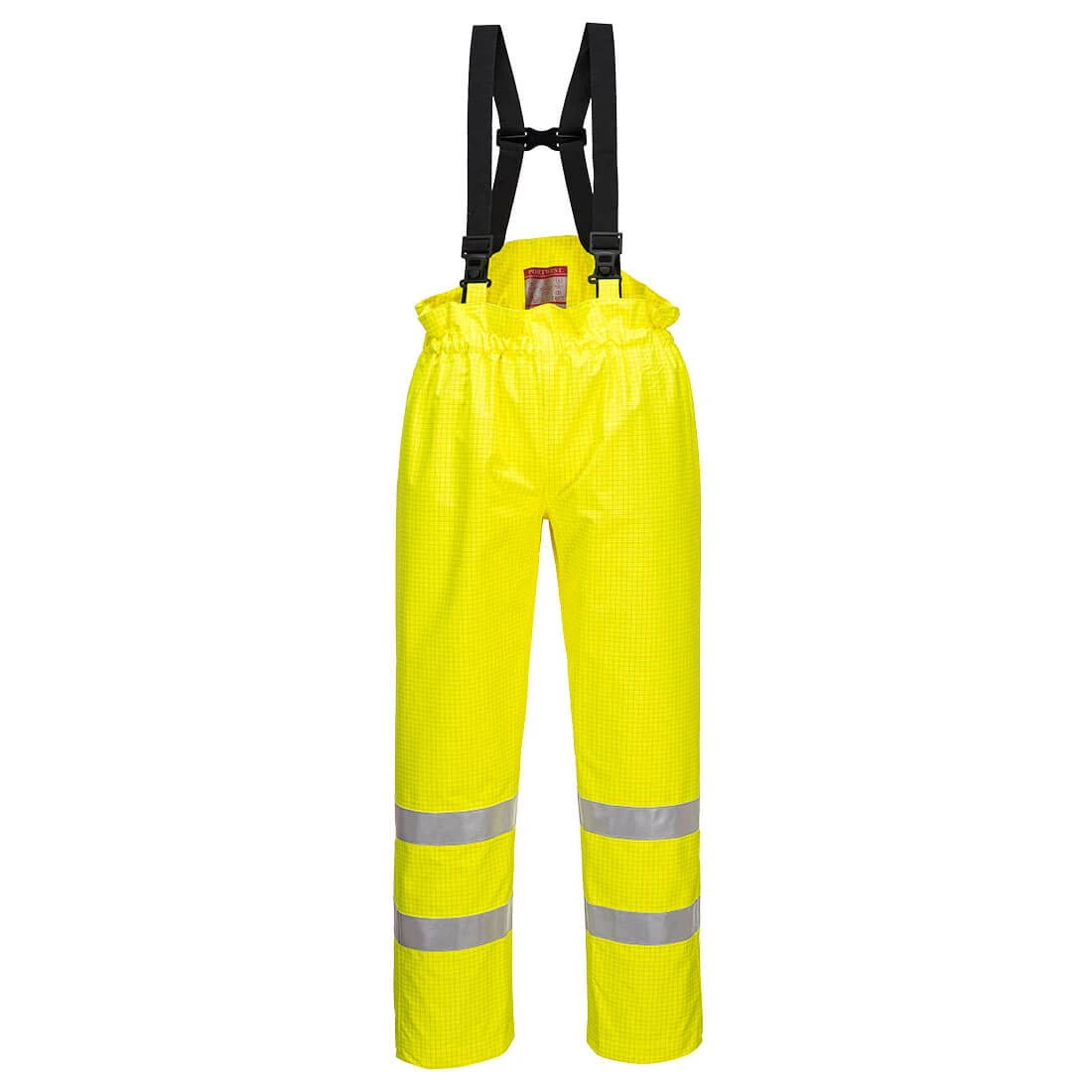 Bizflame Rain Hi-Vis FR Shell Trousers Yellow