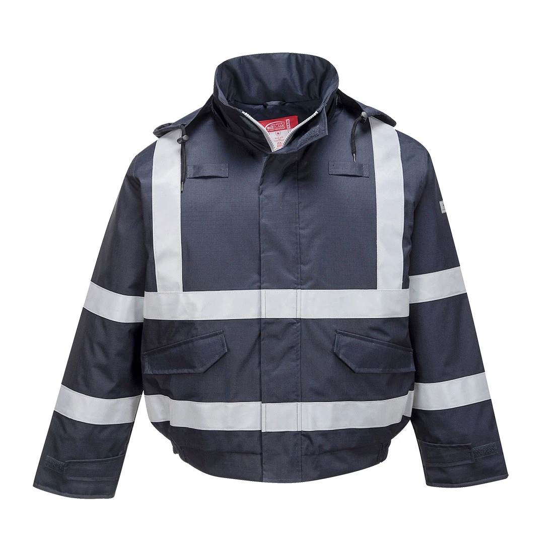 Bizflame Rain FR Winter Bomber Jacket Navy