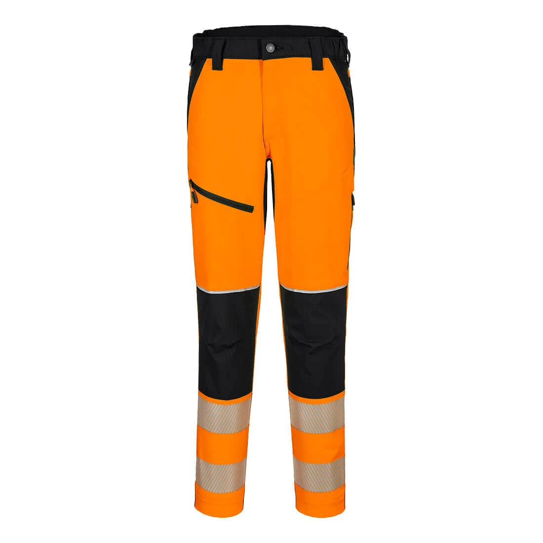 PW3 Hi-Vis Stretch Trouser Orange/Black