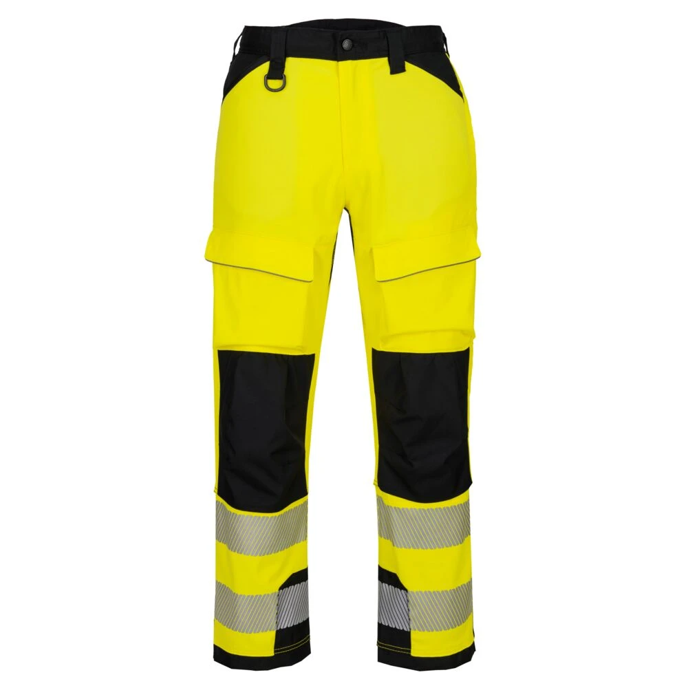 PW3 Hi-Vis Harness Trouser Yellow/Black