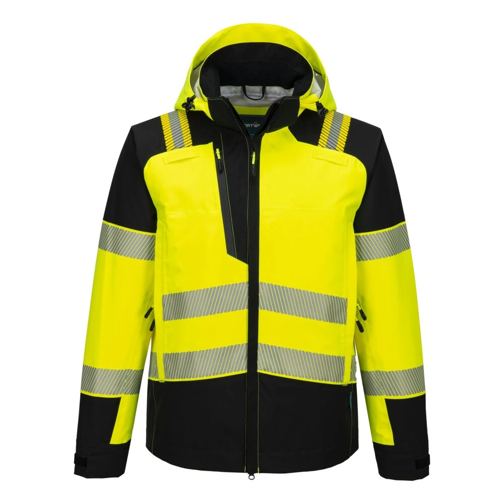 PW3 Hi-Vis Rain Jacket (3L) Yellow/Black