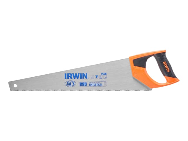 Irwin Jack Handsaw Irwin Jack 880 universal handsaw with orange ergonomic handle