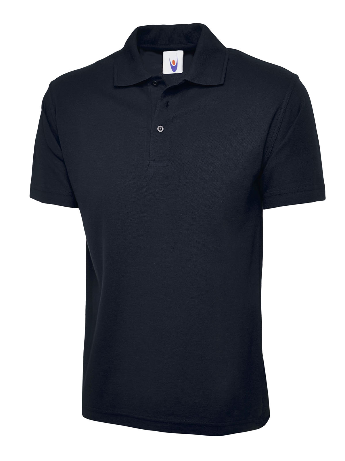 Uneek UC101 classic polo shirt in navy, short sleeve