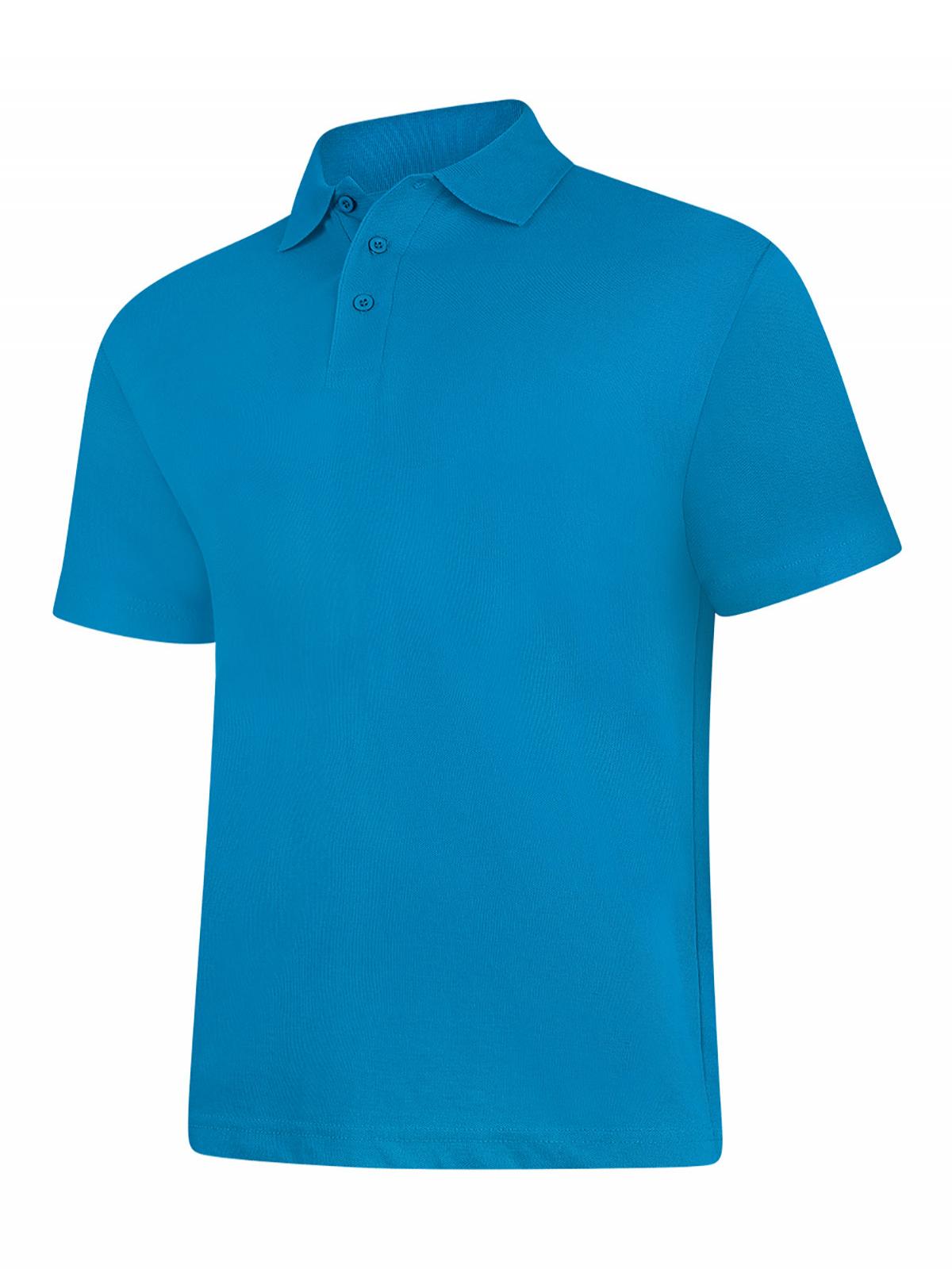 Uneek UC101 classic polo shirt in sapphire blue