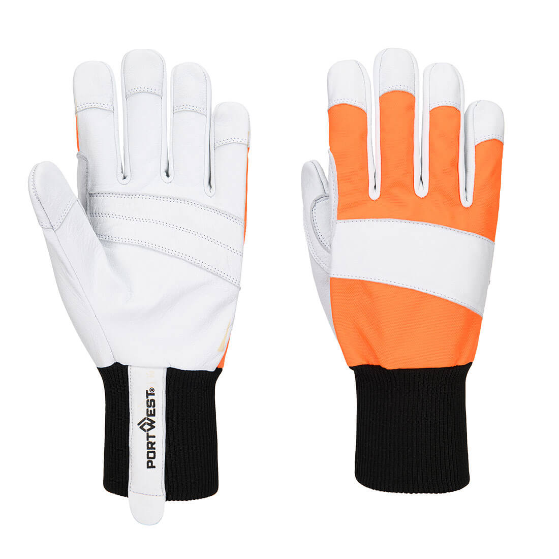 Chainsaw 150 Goat Leather Glove Class 1 Orange Chainsaw 150 Goat Leather Glove Class 1 Orange