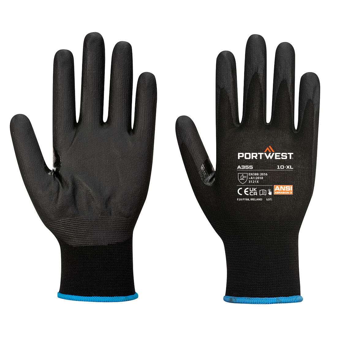 Grip 15 Nitrile Foam Touchscreen Glove (Pk12) Black Grip 15 Nitrile Foam Touchscreen Glove (Pk12) Black