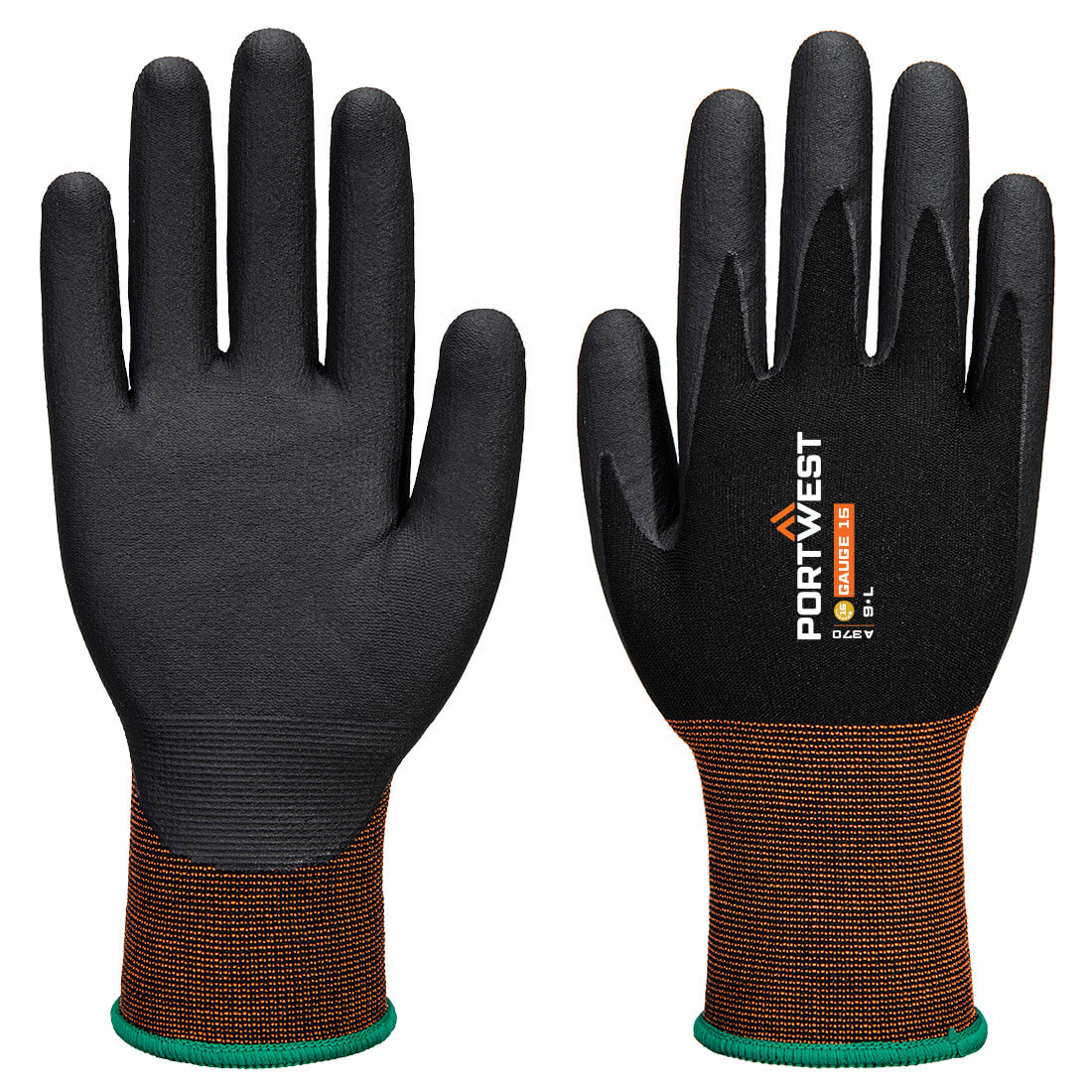 GP Grip 15 Nitrile Micro Foam Glove Black GP Grip 15 Nitrile Micro Foam Glove Black