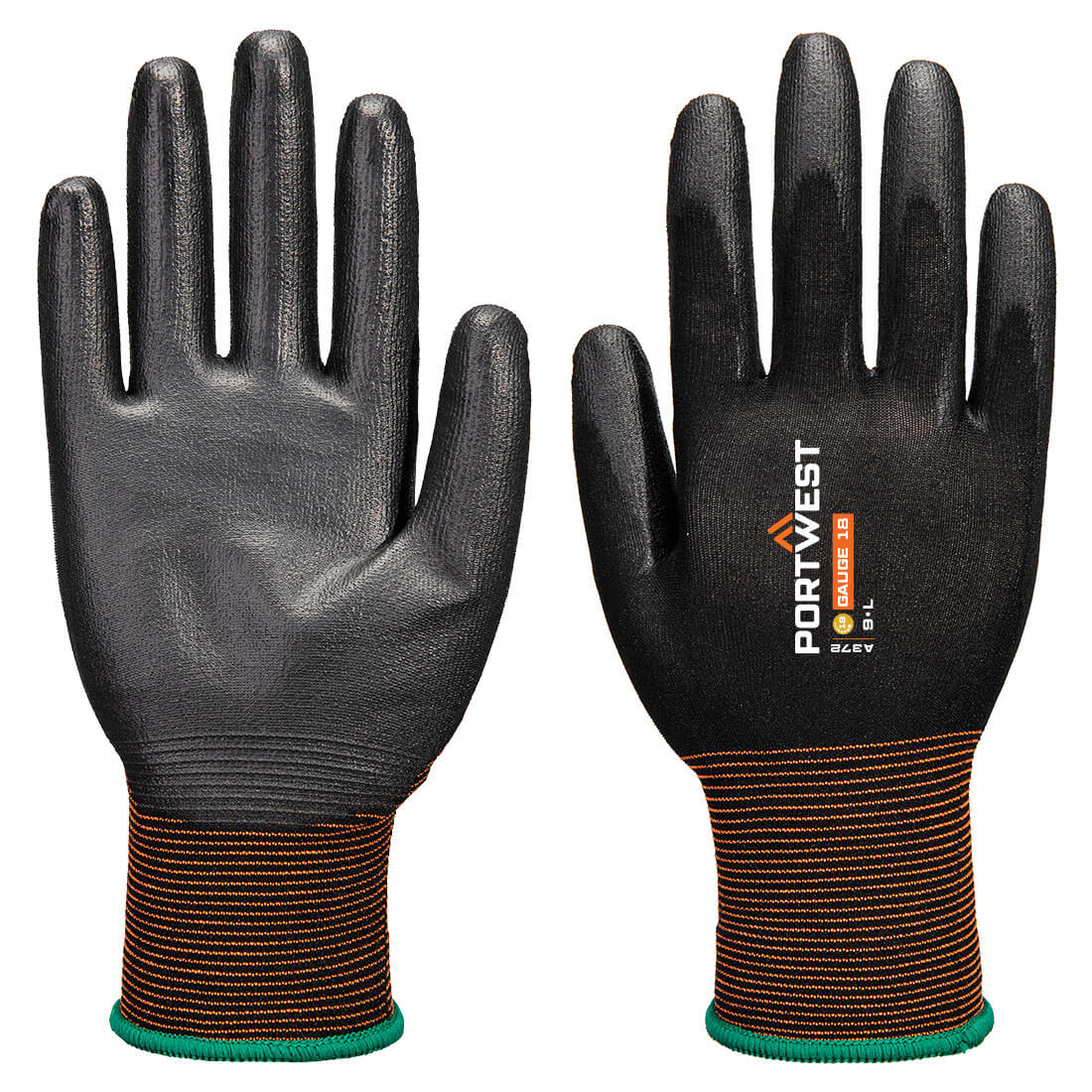 GP Grip 18 PU Glove Black GP Grip 18 PU Glove Black