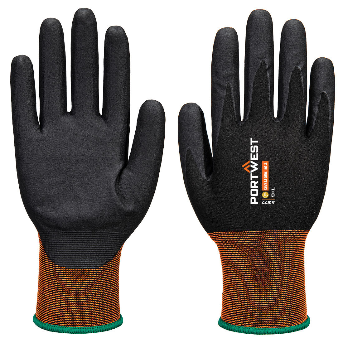 GP Grip 21 Nitrile Micro Foam Glove Black GP Grip 21 Nitrile Micro Foam Glove Black