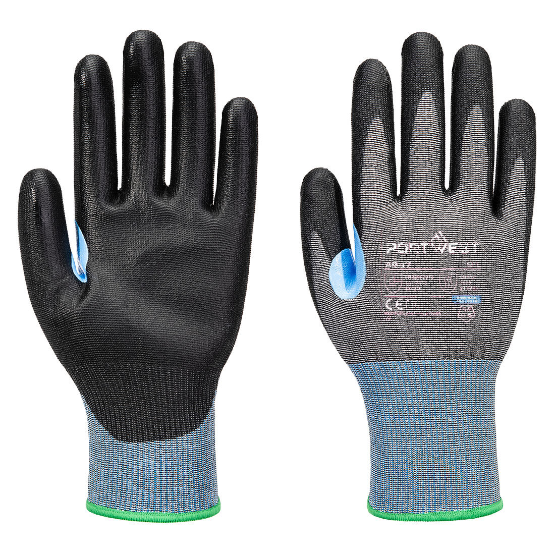 CS Cut D15 PU Glove Grey/Black CS Cut D15 PU Glove Grey/Black