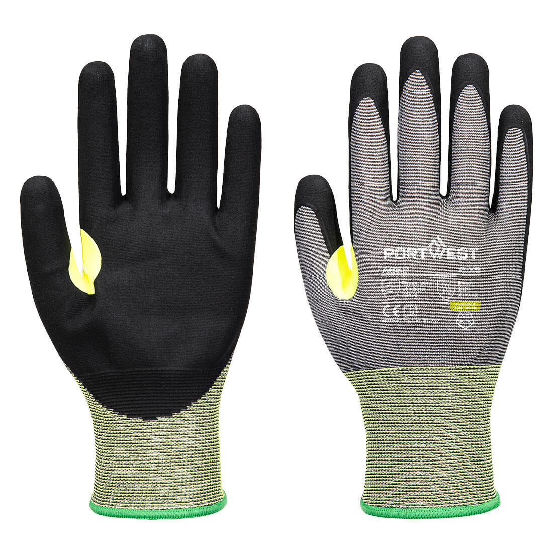 CS Cut E21 Nitrile Glove Grey/Black CS Cut E21 Nitrile Glove Grey/Black