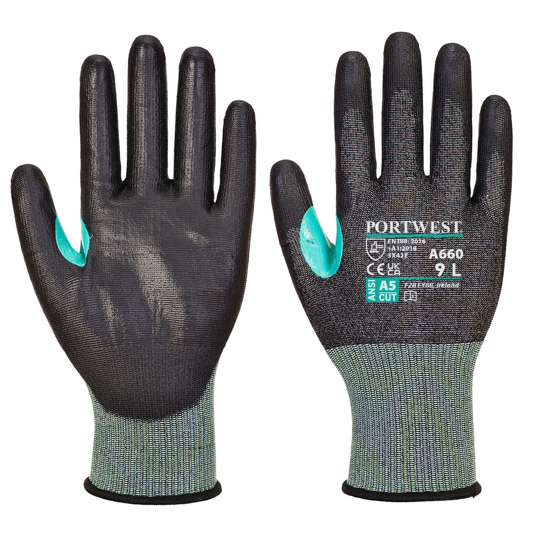 CS Cut E18 PU Glove Black CS Cut E18 PU Glove Black