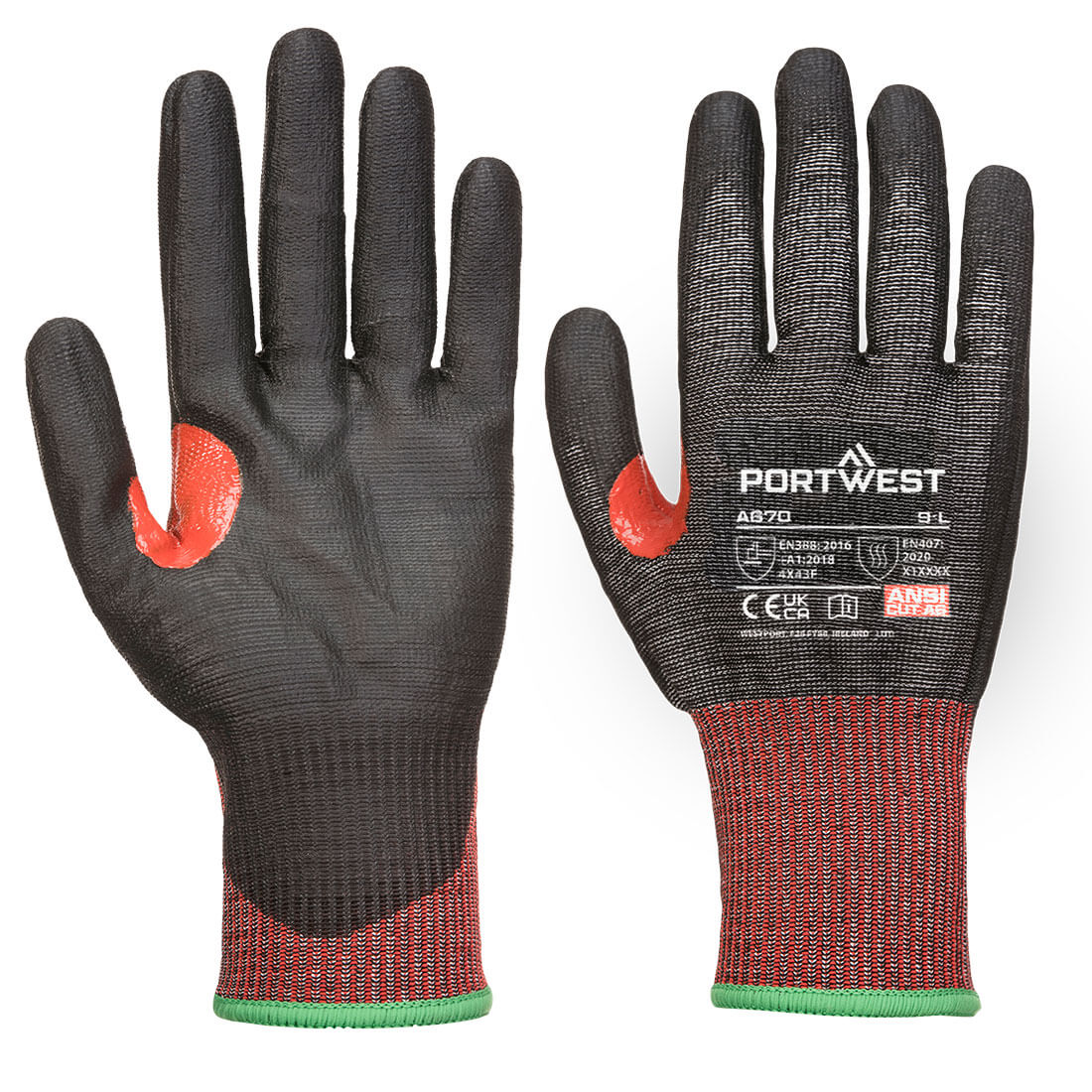 CS Cut F13 PU Glove Black CS Cut F13 PU Glove Black