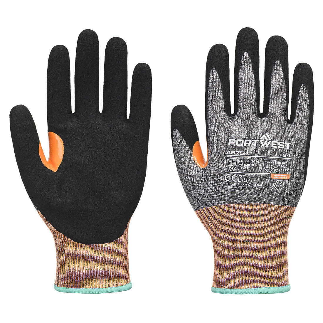 CS Cut G18 Nitrile Sandy Glove A7 Grey/Black CS Cut G18 Nitrile Sandy Glove A7 Grey/Black