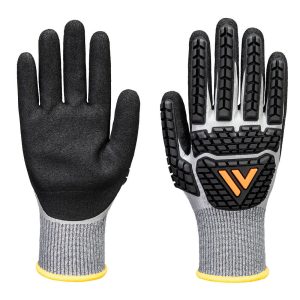 Impact F13 Nitrile Foam TPR Waterproof Glove Grey/Black