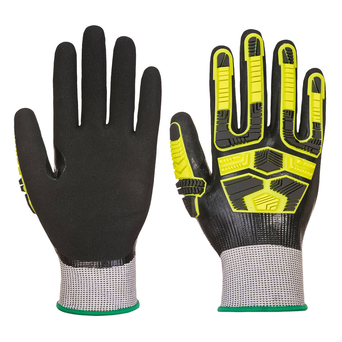 Impact D18 Nitrile Sandy TPR Waterproof Glove Grey/Black Impact D18 Nitrile Sandy TPR Waterproof Glove Grey/Black