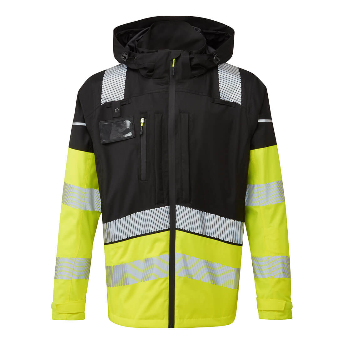 Ultimate Modular Hi-Vis 3-in-1 Rain Jacket Yellow/Black Ultimate Modular Hi-Vis 3-in-1 Rain Jacket Yellow/Black