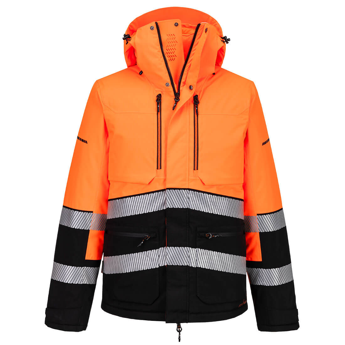 EV4 Hi-Vis Winter Jacket Orange/Black EV4 Hi-Vis Winter Jacket Orange/Black
