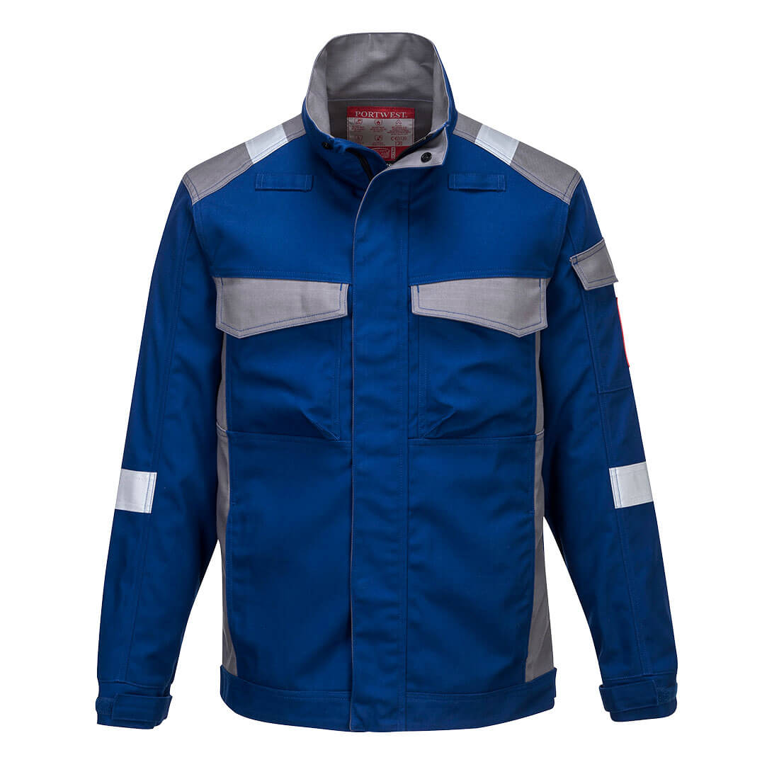 Bizflame Industry Two Tone FR Jacket Royal Blue